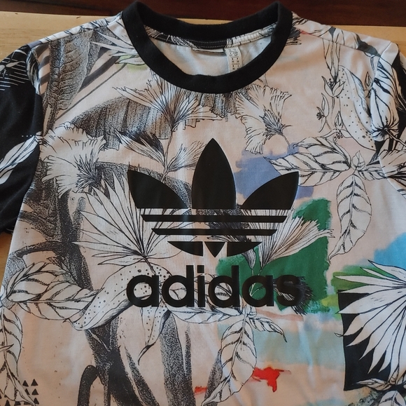 adidas Tops - Adidas Originals Brazilian Floral Tee